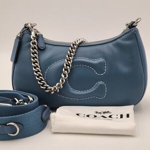 Coach Teri Shoulder Bag w/ Signature Quilting, EUC